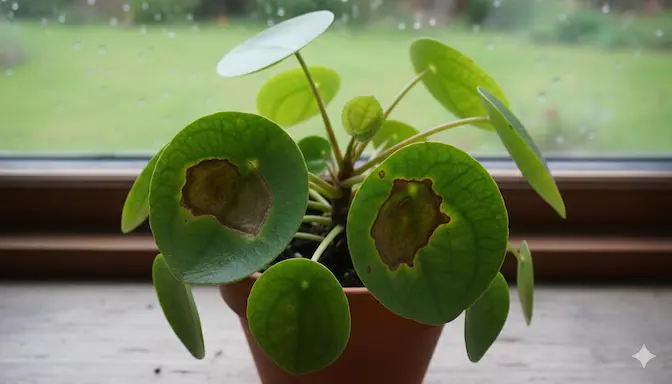 Chinese Money Plant Brown Spots: Complete Diagnosis and Treatment Guide